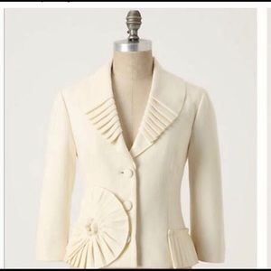 🖤 New Tabitha by Anthropologie Sun Spiral blazer